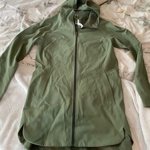 Lululemon waterproof jacket with hood